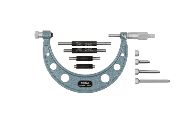 Image of outside micrometer interchangeable anvil 50-150mm .