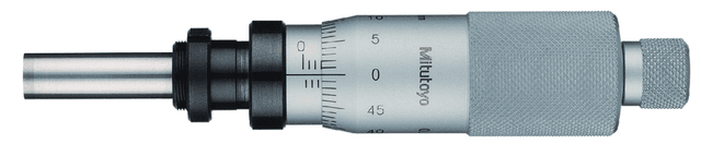 Image of micrometer head, differential screw 0-2,5mm .