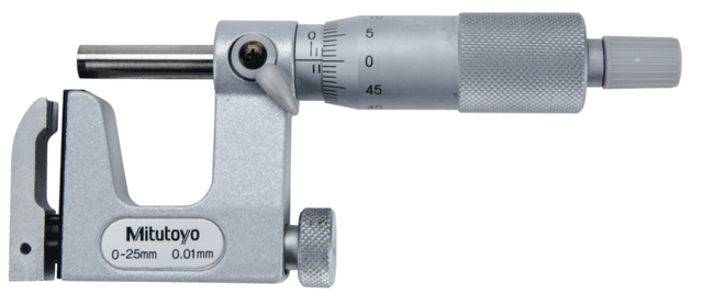 Image of interchangeable anvil micrometer 0-25mm .