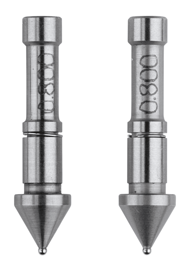 Image of interchangeable ball anvil/spindle tip 0,8mm .