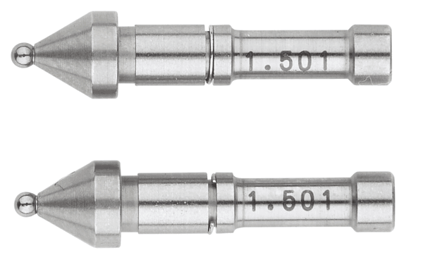 Image of interchangeable ball anvil/spindle tip 1,191mm (3/64") .