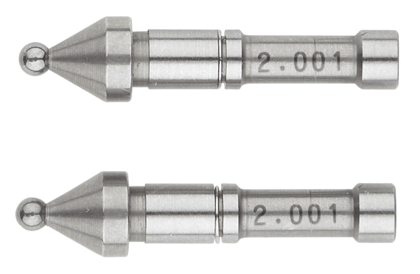 Image of interchangeable ball anvil/spindle tip 2,0mm .