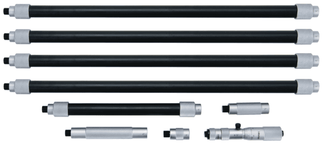 Image of tubular inside micrometer with extension 4-84" .