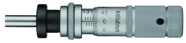 Image of micrometer head zero adjustable 0-13mm, clamp nut, spi. lock, rev. rea. .