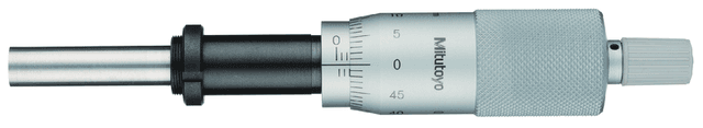 Image of microm. head, heavy duty, 8 mm spindle 0-25mm, clamp nut .