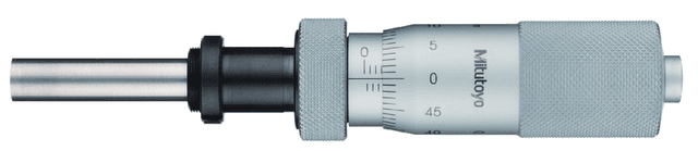 Image of microm. head, heavy duty, 8 mm spindle 0-25mm, cl. nut, spi. lock, w/o rat. st. .