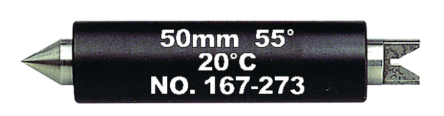 Image of setting standard screw thread micrometer 55¬∞, length: 25mm .