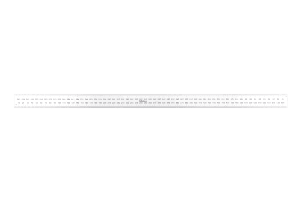 Image of steel rule, wide rigid rule 600mm, metric .