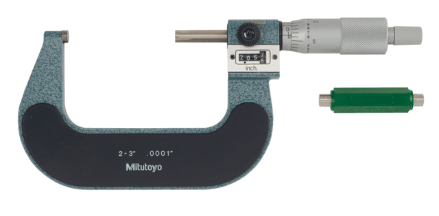 Image of digit outside micrometer 2-3" .