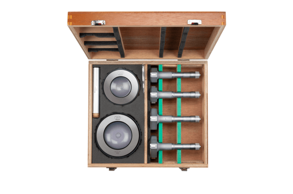 Image of 3-point internal micrometer holtest set 0,5-0,8" (2 pcs.), economy set .