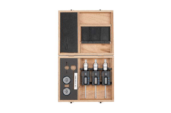 Image of digital 3-point internal micrometer set 0,275"-0,5", complete unit, ip65, tin .