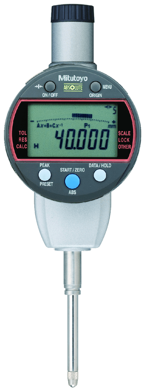 Image of digital indicator calculation id-c 25,4mm,0,001mm, flat back .