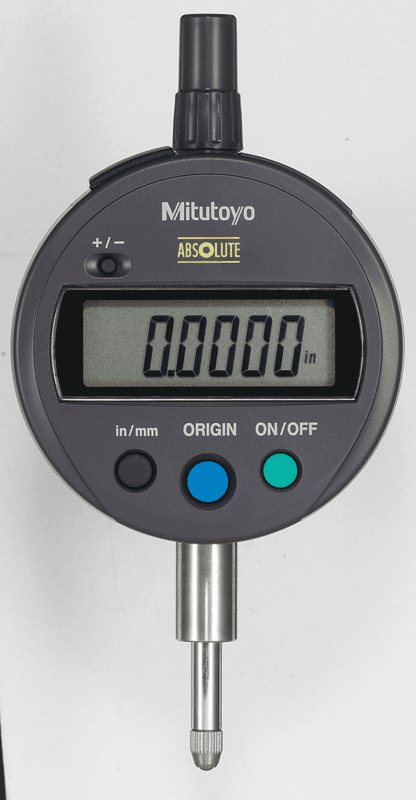 Image of digital indicator id-s, ansi/agd inch/metric,0,5",0,0005", flat back .