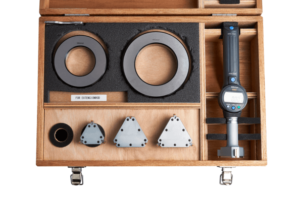 Image of digital abs borematic (internal) set inch/metric, 2-4", interch. head set .