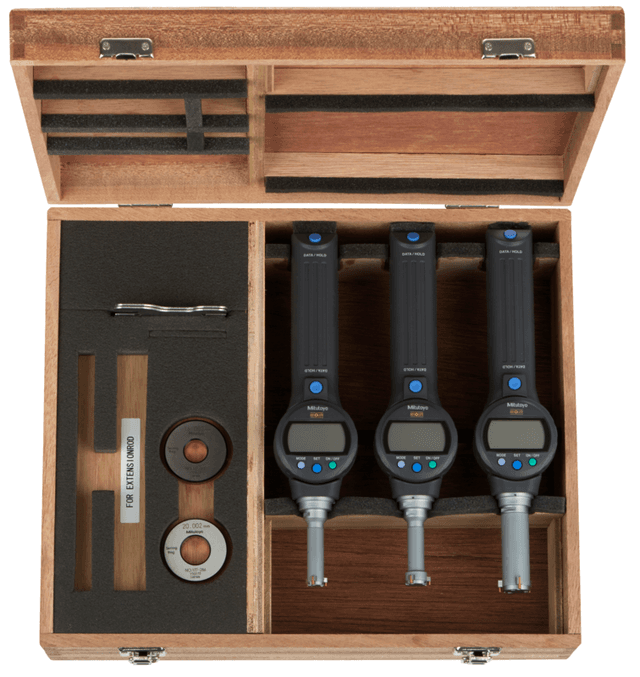 Image of digital abs borematic (internal) set inch/metric,0,5-1", complete unit set .