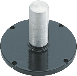 Image of back plate with post for id-s .