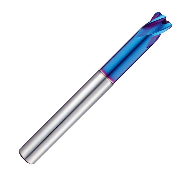 Pulsar Blue 101750 Series 4 Flute Reduced Neck Corner Radius End Mill