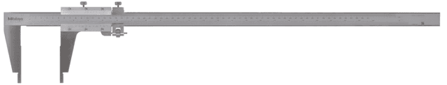 Image of vernier caliper nib style jaw 0-24",0,001", fine adjust., inch/metric .