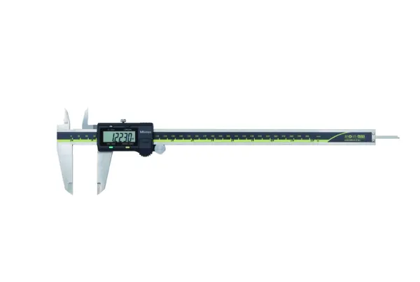 Image of digital abs aos caliper inch/metric, 0-12", thumb r., w/o outp. .
