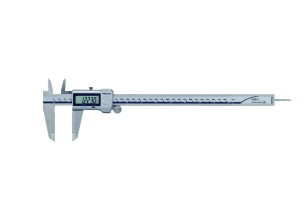 Image of digital abs caliper coolantproof ip67 inch/metric, 0-12", thumb roller" .