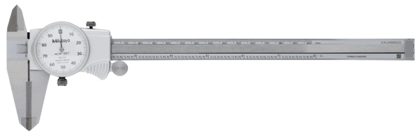 Image of dial caliper od carbide tipped jaws 0-8",0,001",0,1"/rev., inch .