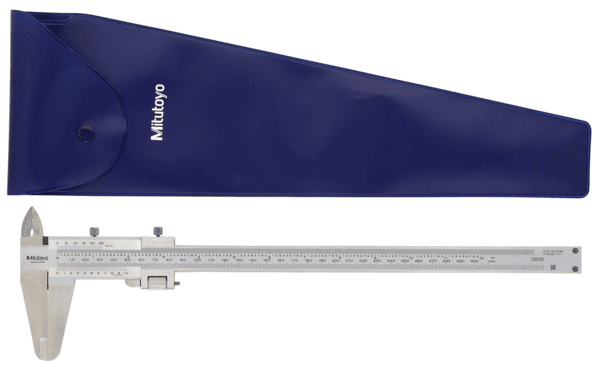 Image of vernier caliper, fine adjustment 0-280mm,0,02mm, metric/inch .