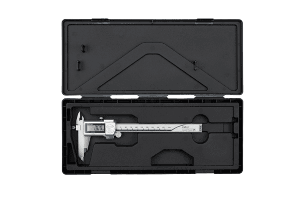 Image of digital abs offset caliper, ip67 0-150mm, thumb roller .