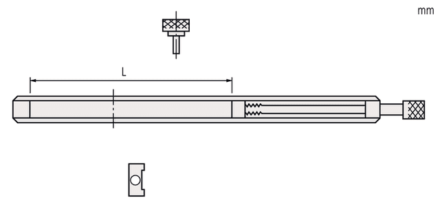 Image of holder for gauge blocks 20-250mm .