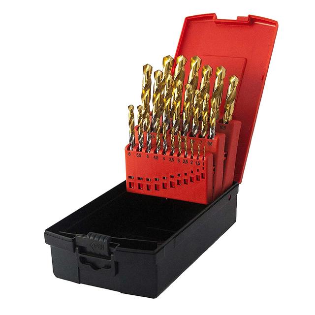 Image of goldex HSS jobber general purpose drill sets.