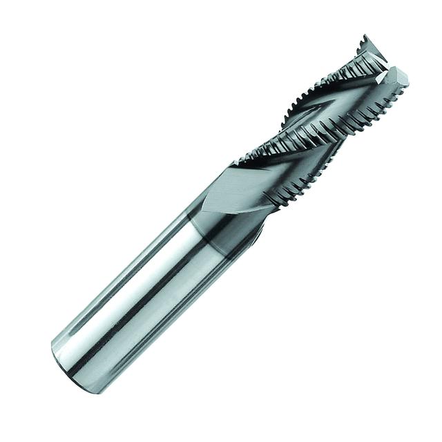 Max-Mill Coated Carbide 4 Flute Roughing End Mill