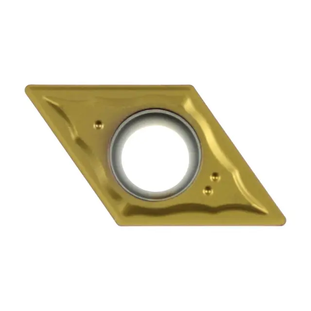 DCMT Positive Turning Insert with KM Medium Chipbreaker (KA9000 Universal Grade)