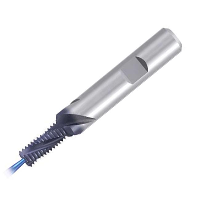 Emuge Metric Coarse Multi Thread Milling Cutter With 30 Degree Countersinking Step