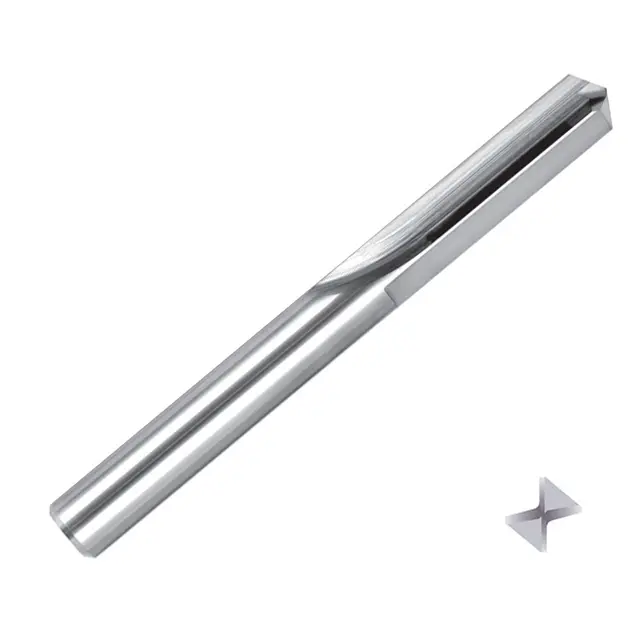 ZCC-CT 1576PC05 PC Series Solid Coated Carbide Straight Flute Drill for Cast Iron Drilling - 5xD Jobber Drill.