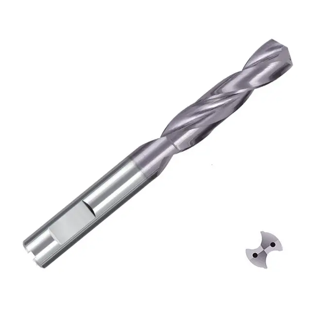 ZCC-CT 1636SU05C SU Series Solid Coated Carbide Through Coolant Twist Drill for General Purpose Drilling - 5xD Jobber Drill.